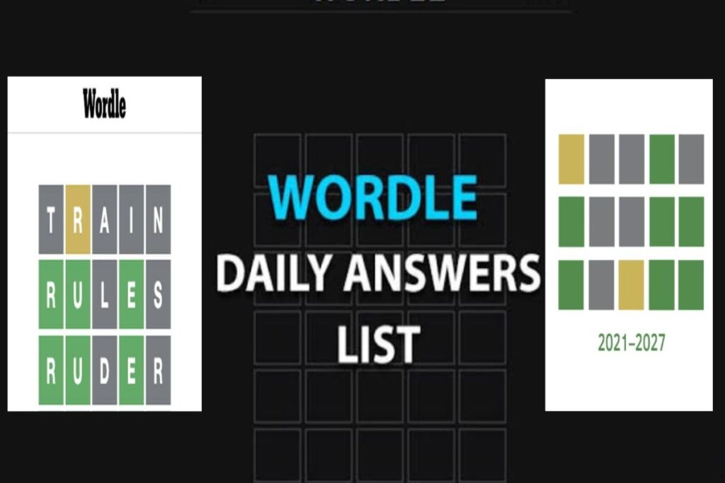 Past Wordle Answer 2022 Wordle Answer List 2022