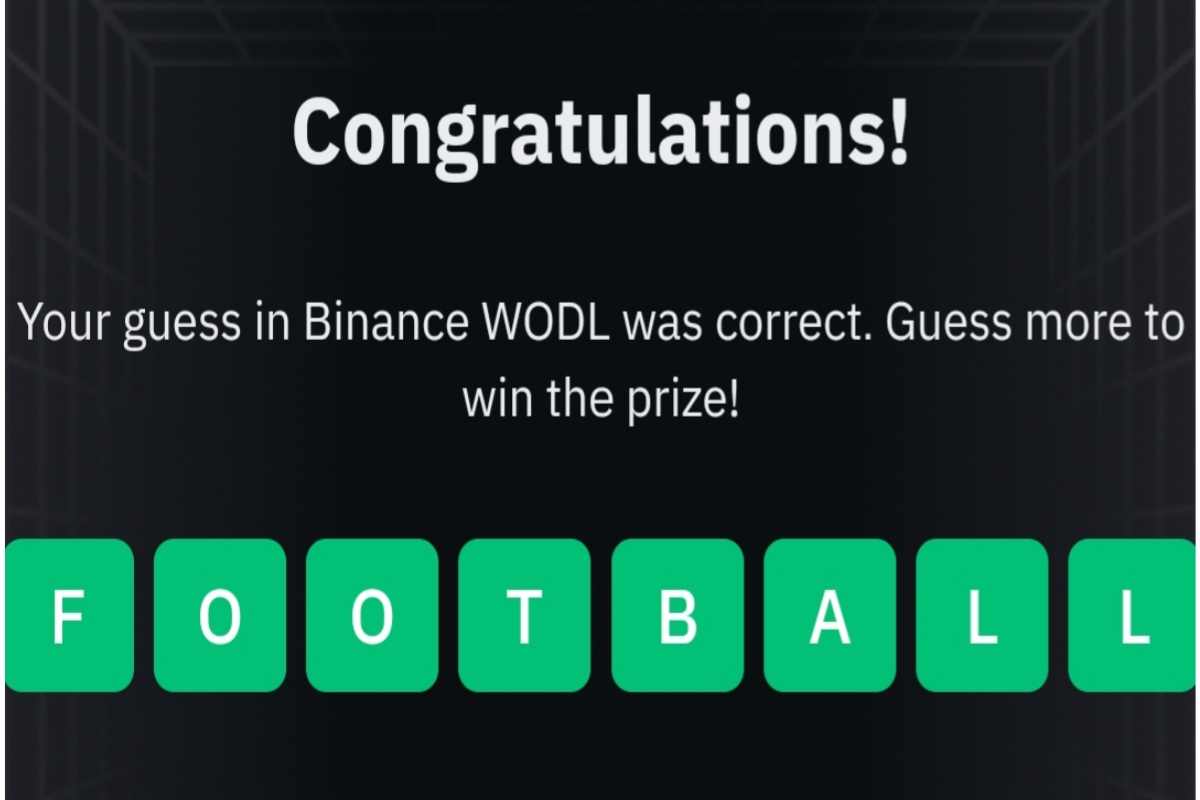 Binance Crypto Wodl 8 letter words Correct Wodl Answers