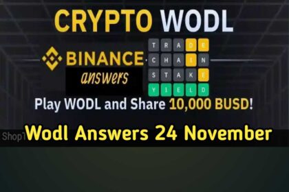 Crypto Wodl Answers 28 November