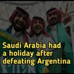 Saudi Arabia had a holiday after defeating Argentina