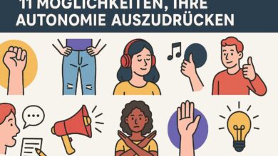 11 Möglichkeiten, Ihre Autonomie auszudrücken