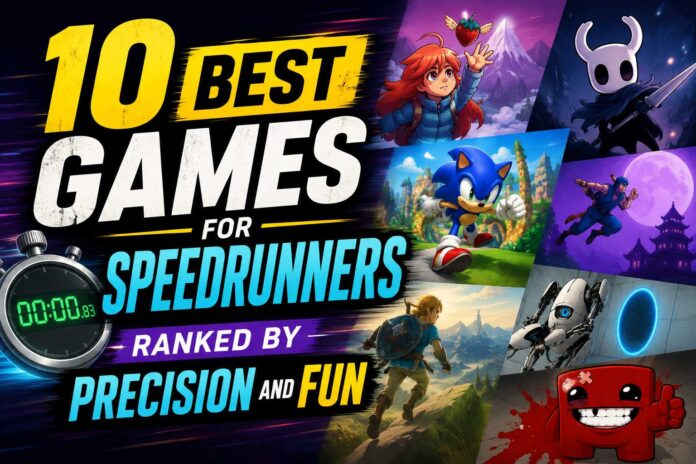 10 Best Games for Speedrunners Ranked by Precision and Fun