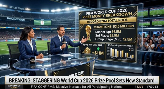 FIFA World Cup 2026 Prize Money Breakdown