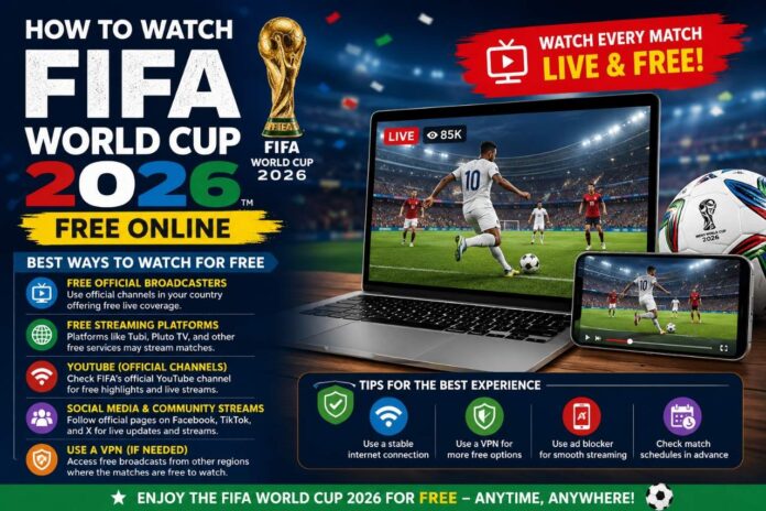 How to Watch World Cup 2026 Free Online